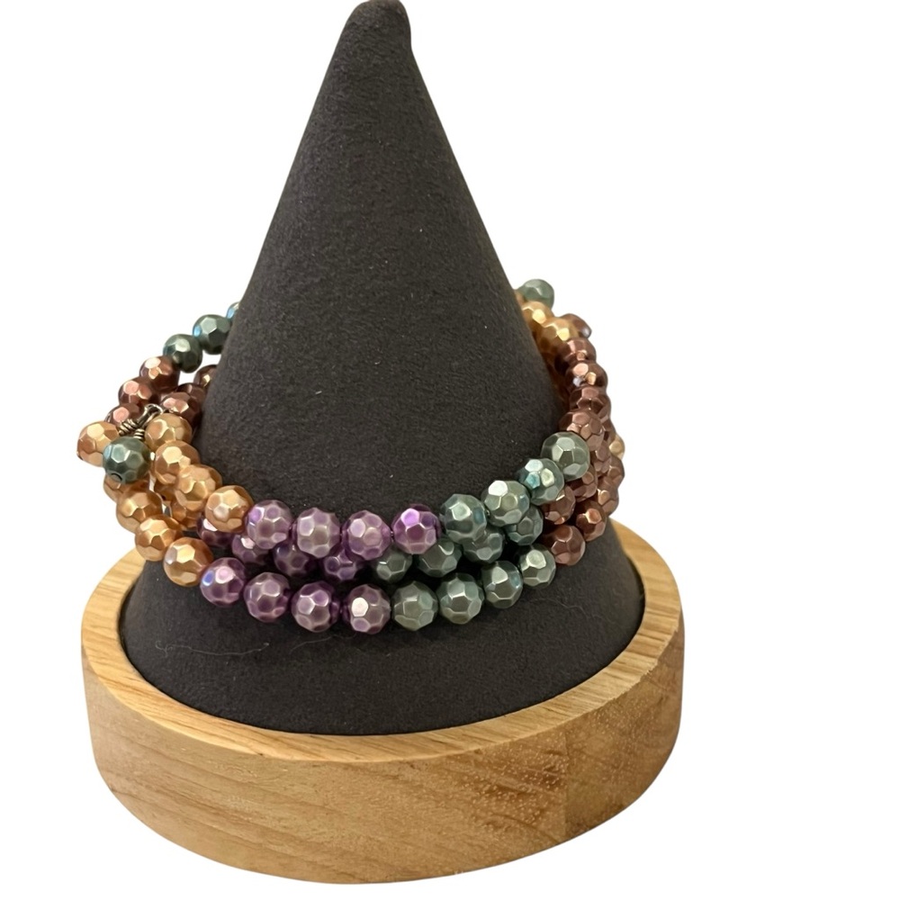 Elegant Multicolor Beaded Bracelet Set
